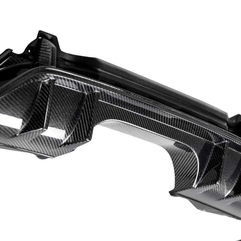 Seibon OE-style carbon fiber rear lip for 2017-2021 Honda Civic Type R - RL17HDCVR-OE