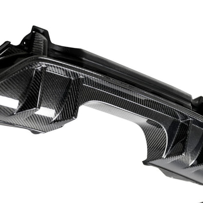 Seibon OE-style carbon fiber rear lip for 2017-2021 Honda Civic Type R - RL17HDCVR-OE