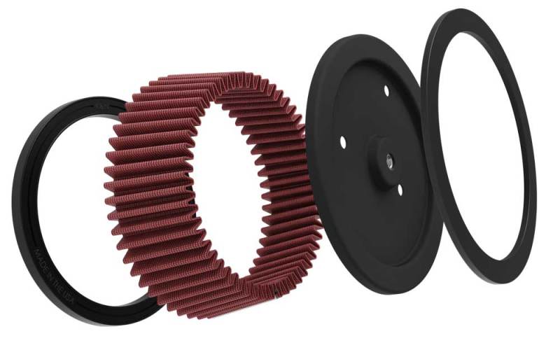 K&N Round Tapered 6.25in Base OD x 5.5in Top OD x 2.125in H Replacement Filter for Harley Davidson K&N Engineering