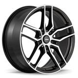 Konig Intention 16x7.5 5x120 ET35 Gloss Black / Machine Face