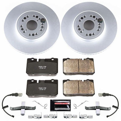 Power Stop 95-00 Lexus LS400 Front Z17 Evolution Geomet Coated Brake Kit PowerStop