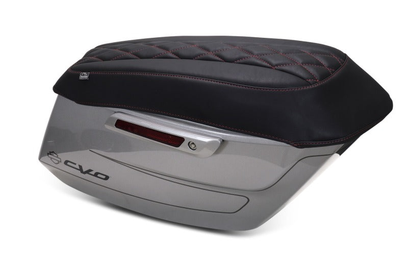 Mustang 2023-2025 Harley CVO Road Glide (ST) Deluxe Diamond Saddlebag Lid Covers