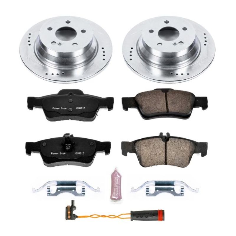 Power Stop 03-09 Mercedes-Benz E320 Rear Z23 Evolution Sport Brake Kit PowerStop