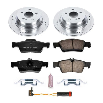 Power Stop 03-09 Mercedes-Benz E320 Rear Z23 Evolution Sport Brake Kit PowerStop