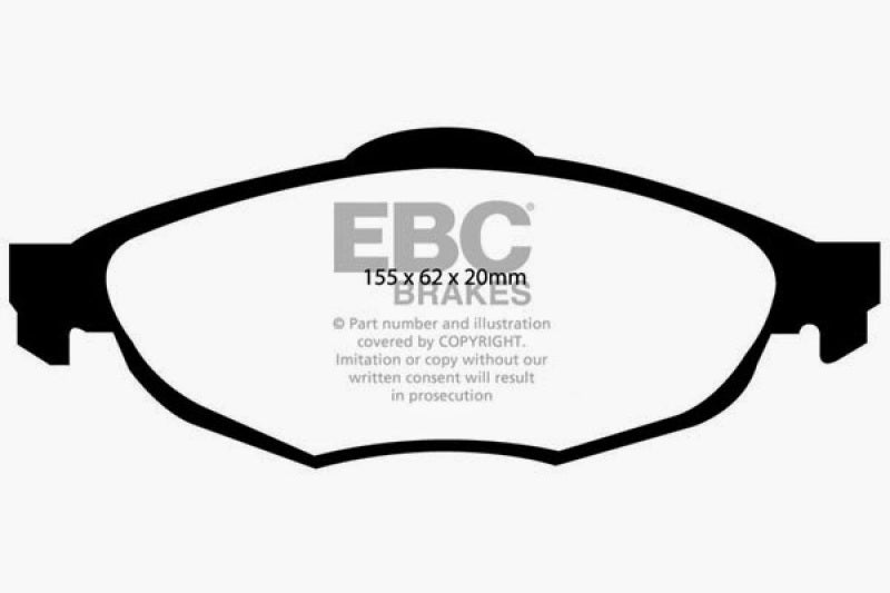 EBC RedStuff Front Brake Pads - DP31611C