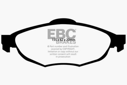 EBC Ultimax2 Front Brake Pads - UD869 EBC