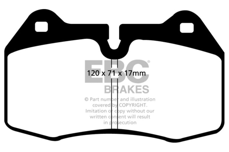 EBC GreenStuff Front Brake Pads - DP21032