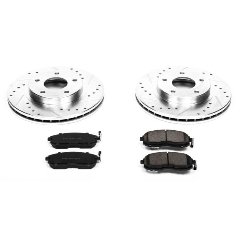 Power Stop 99-01 Nissan Maxima Front Z23 Evolution Sport Brake Kit PowerStop