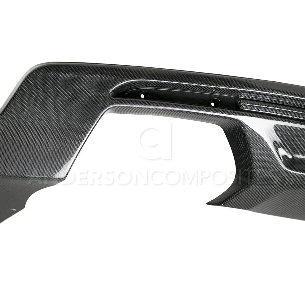 Anderson Composites 2017 - 2024 Camaro Zl1 Type-oe Carbon Fiber Rear Diffuser - AC-RL17CHCAMZL-LE