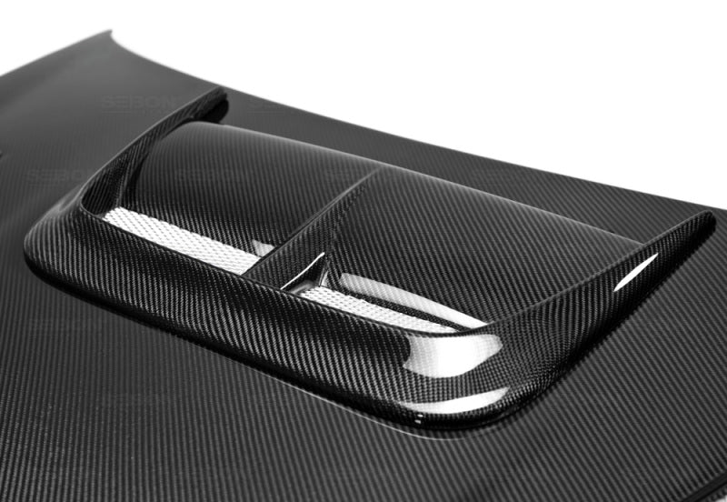 Seibon CW-style carbon fiber hood for 2006-2007 Subaru Impreza/WRX/STi - HD0607SBIMP-CW