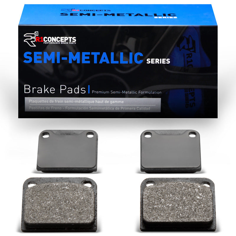 R1 Rear Semi-Metallic Brake Pads 1974-1976 Saab 99 - 2311-0118-00