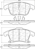 StopTech Premium Ceramic Front Brake Pads - 308.16530