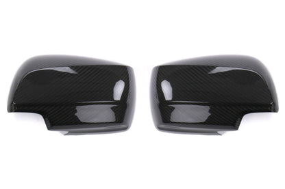 OLM LE Dry Carbon Fiber Full Mirror Covers (No Turn Signal Hole) - 2015-2018 WRX