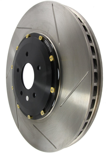 StopTech 04-12 Volvo S40 Front Right Drilled Bare Iron 320x25mm Aero-Rotor Kit Stoptech