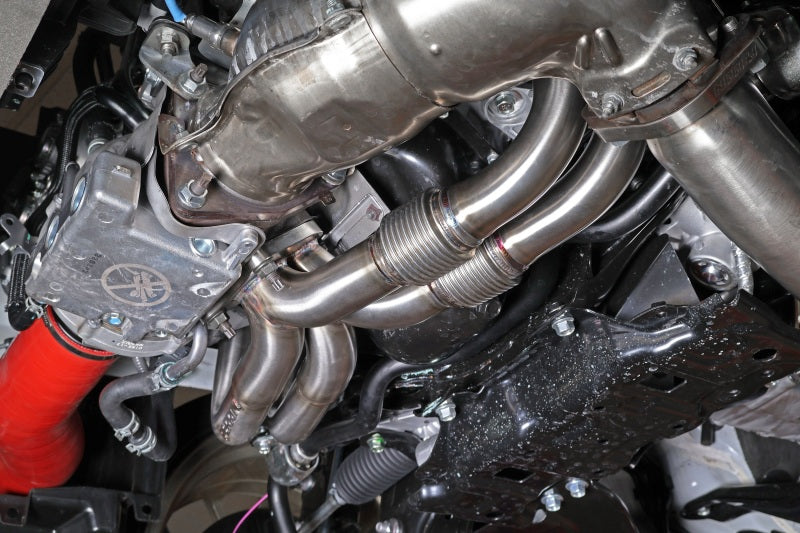 Perrin 22-24 Subaru WRX / 20-24 OBXT & Legacy XT / 19-24 Ascent Equal Length Header - Brushed SS Perrin Performance