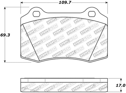 StopTech Premium Ceramic Brake Pads - 308.05920 Stoptech