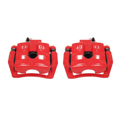 Power Stop 10-11 Cadillac SRX Rear Red Calipers w/Brackets - Pair PowerStop