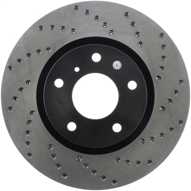 StopTech 8/02-03 Infiniti G35 Drilled Left Front Rotor Stoptech