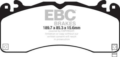 EBC Ultimax2 Front Brake Pads - UD1792 EBC