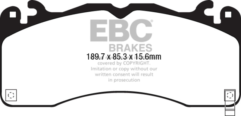 EBC Ultimax2 Front Brake Pads - UD1792