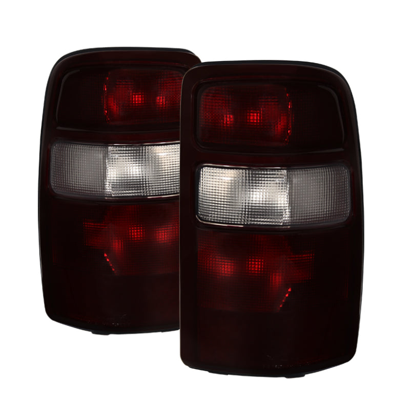 Xtune Chevy Suburban TahOE 00-06 OEM Style Tail Lights Red Smoked ALT-JH-CSUB04-OE-RSM SPYDER