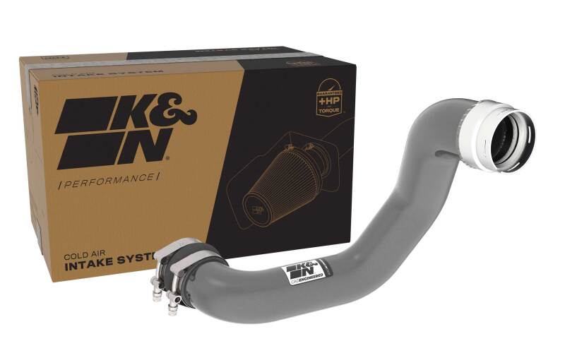 K&N 23-24 GM Colorado/Canyon 2.7L L4 Charge Pipe - Aluminum Tube - Gunmetal Gray K&N Engineering