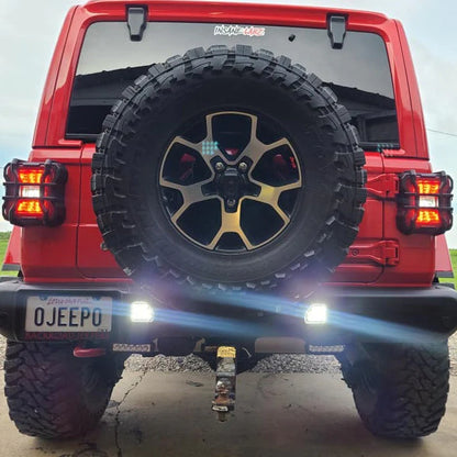 Oracle – Rear Bumper LED Reverse Lights – Fits Jeep Wrangler JL – 5874-504
