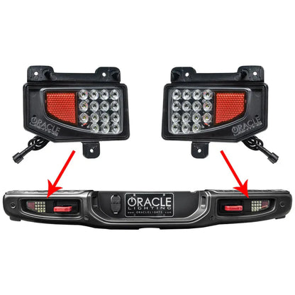 Oracle – Rear Bumper LED Reverse Lights – Fits Jeep Gladiator JT – 5878-504
