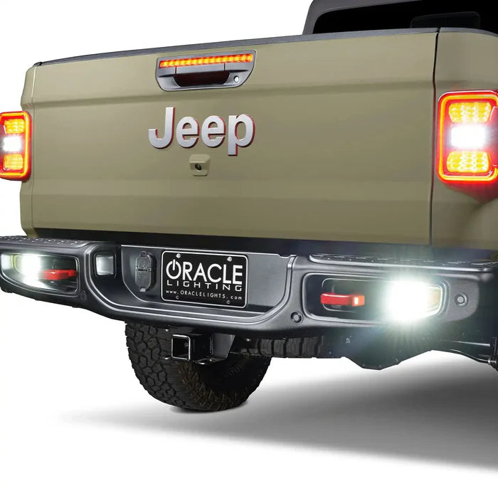 Oracle – Rear Bumper LED Reverse Lights – Fits Jeep Gladiator JT – 5878-504