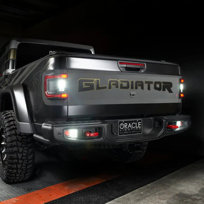 Oracle – Rear Bumper LED Reverse Lights – Fits Jeep Gladiator JT – 5878-504