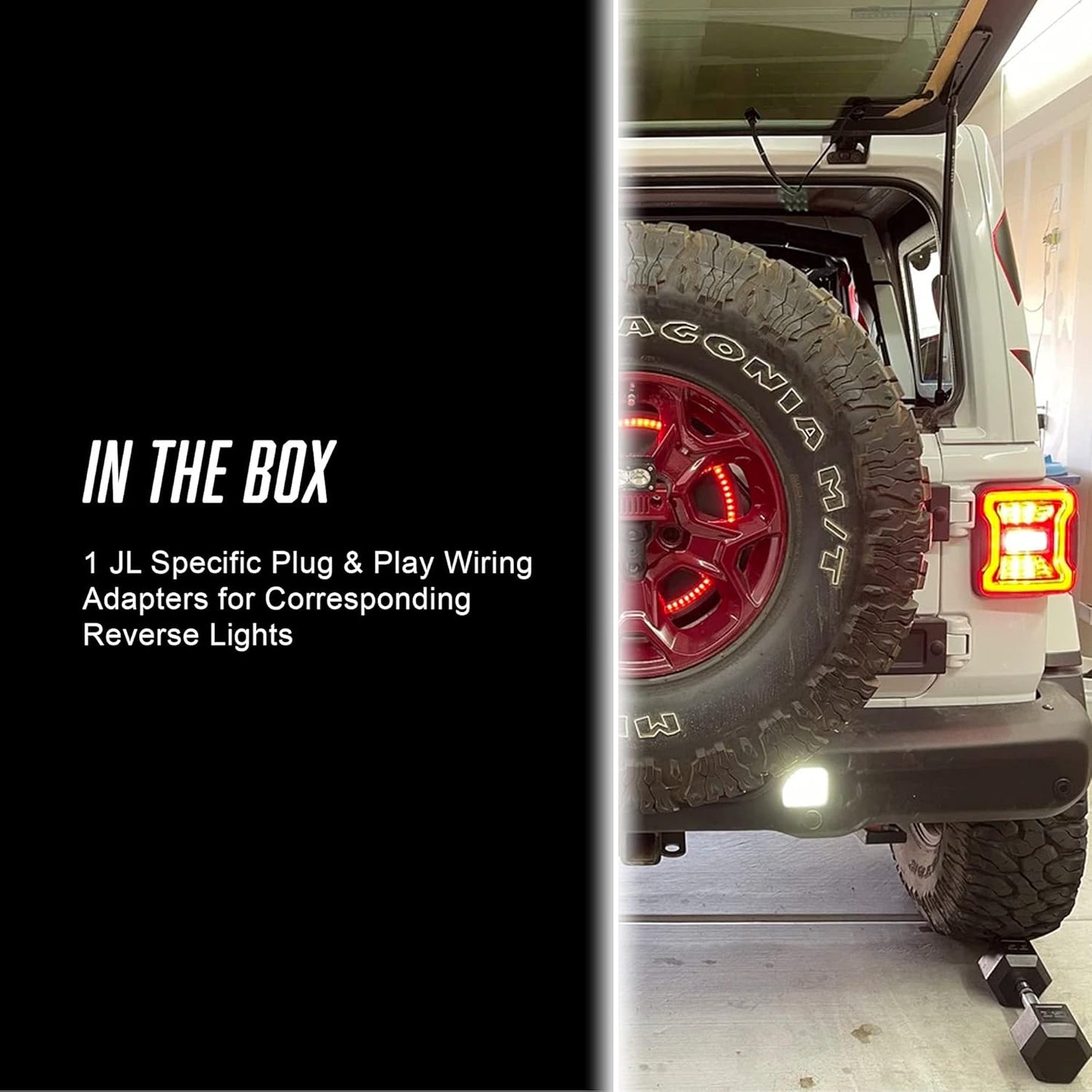 Oracle – Plug & Play Wiring Adapter for Wrangler JL Reverse Lights – 5879-504