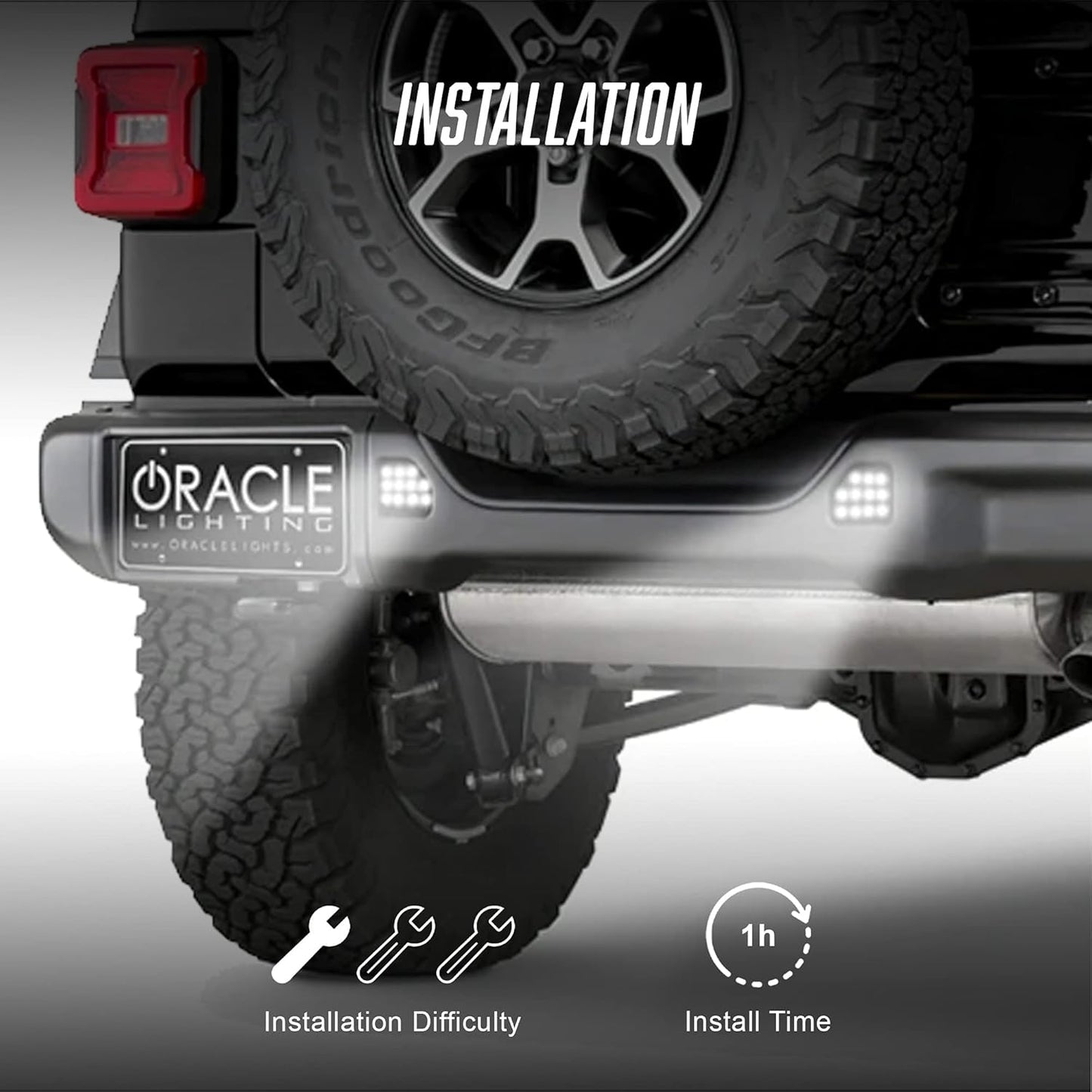 Oracle – Plug & Play Wiring Adapter for Wrangler JL Reverse Lights – 5879-504