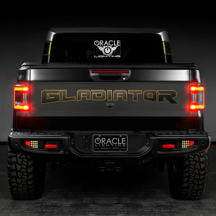 Oracle – Flush Mount LED Tail Lights Tinted Lens – Fits Jeep Gladiator JT – 5882-504-T