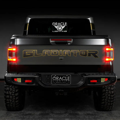 Oracle – Flush Mount LED Tail Lights Tinted Lens – Fits Jeep Gladiator JT – 5882-504-T