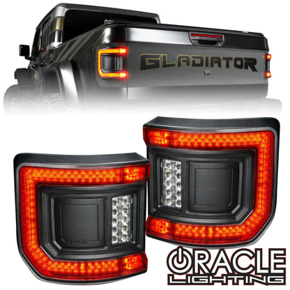 Oracle – Flush Mount LED Tail Lights Standard Lens – Fits Jeep Gladiator JT – 5882-504