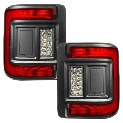 Oracle – Flush Mount LED Tail Lights Standard Red Lens – Fits Jeep Wrangler JL – 5884-504