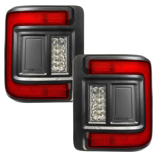 Oracle – Flush Mount LED Tail Lights Standard Red Lens – Fits Jeep Wrangler JL – 5884-504