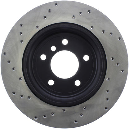 StopTech 01-06 BMW 330 Drilled Left Rear Rotor Stoptech