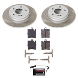 Power Stop 00-03 Mercedes-Benz CLK430 Rear Semi-Coated Rotor Kit