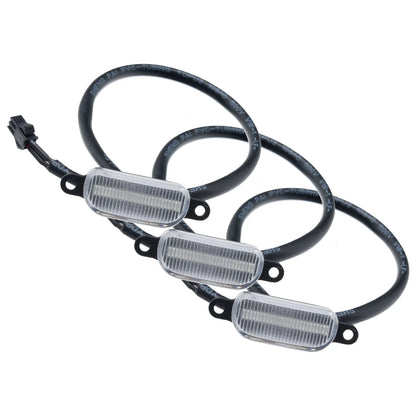 Oracle – Pre-Runner Style LED Grill Light Kit Amber Clear Lens – Universal – 5889-005-C