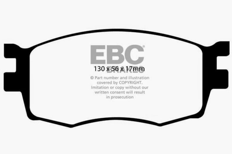 EBC GreenStuff Front Brake Pads - DP21768