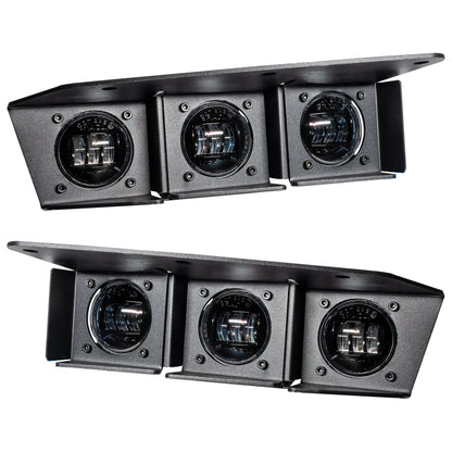 Oracle – Triple LED Fog Light Kit White Beam for Steel Bumper – Fits 2021–2025 Ford Bronco – 5890-001