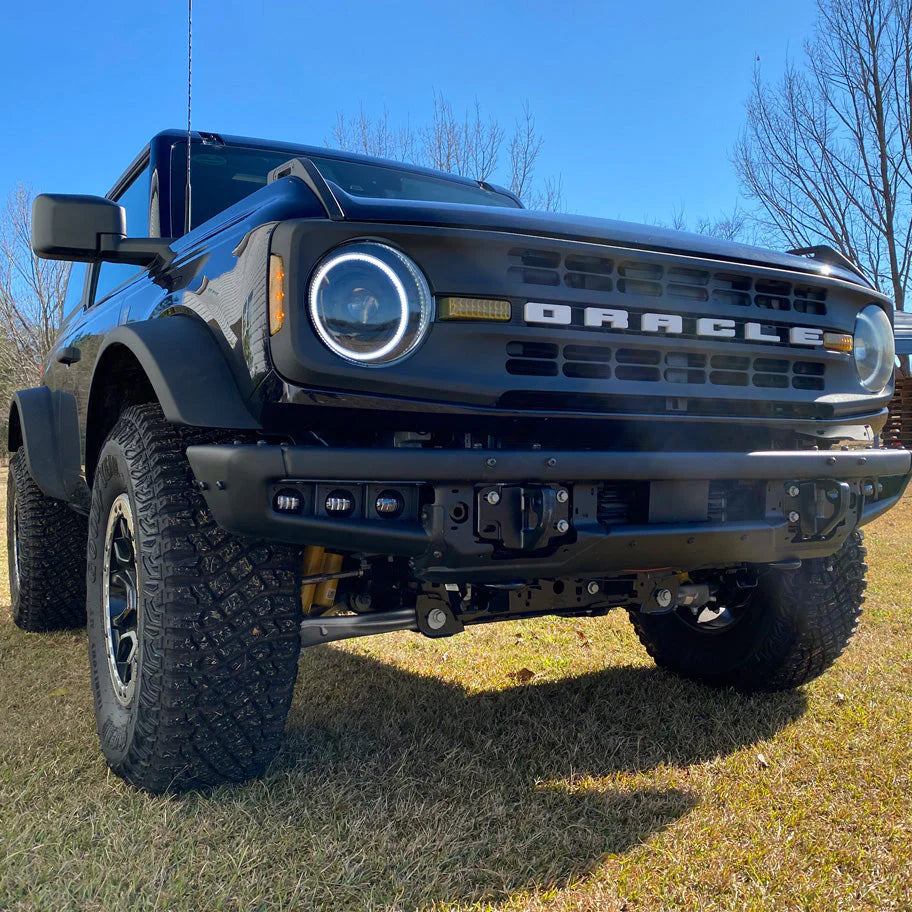 Oracle – Triple LED Fog Light Kit White Beam for Steel Bumper – Fits 2021–2025 Ford Bronco – 5890-001