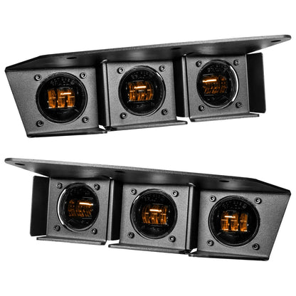Oracle – Triple LED Fog Light Kit Amber Beam for Steel Bumper – Fits 2021–2025 Ford Bronco – 5890-005