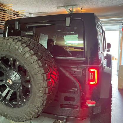 Oracle - Flush Mount LED Tail Lights - 2007-2017 Jeep Wrangler JK - 5891-504