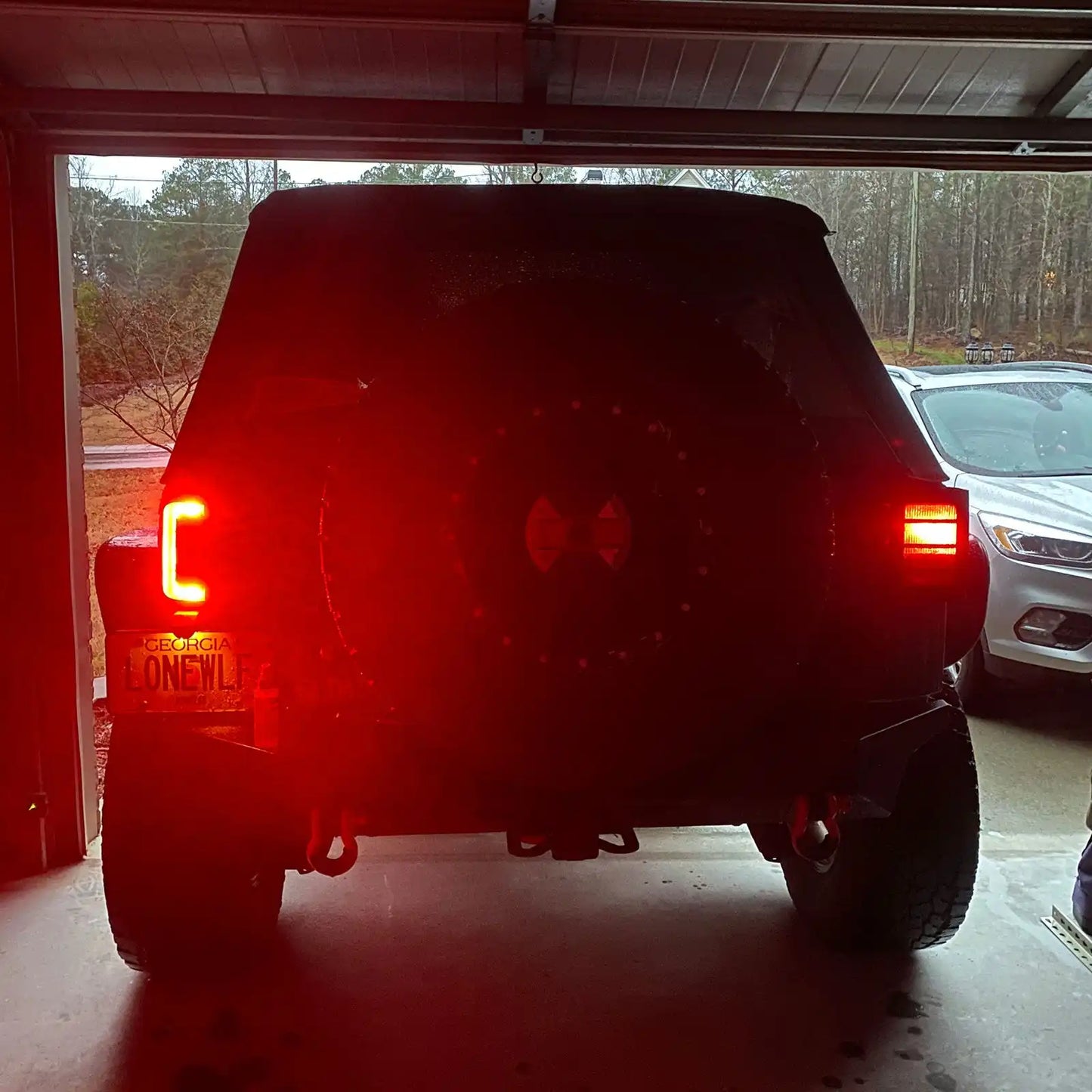 Oracle - Tinted Flush Mount LED Tail Lights - 2007-2017 Jeep Wrangler JK - 5891-504-T