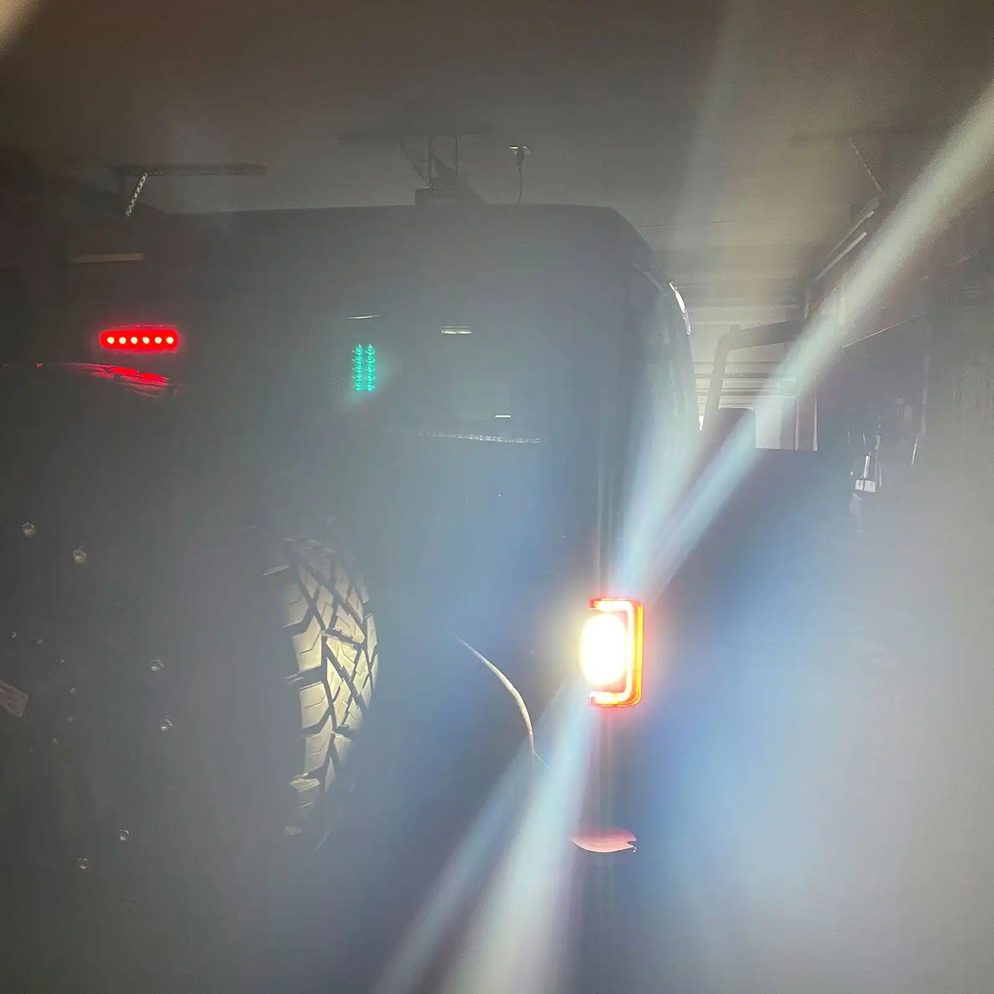 Oracle - Tinted Flush Mount LED Tail Lights - 2007-2017 Jeep Wrangler JK - 5891-504-T