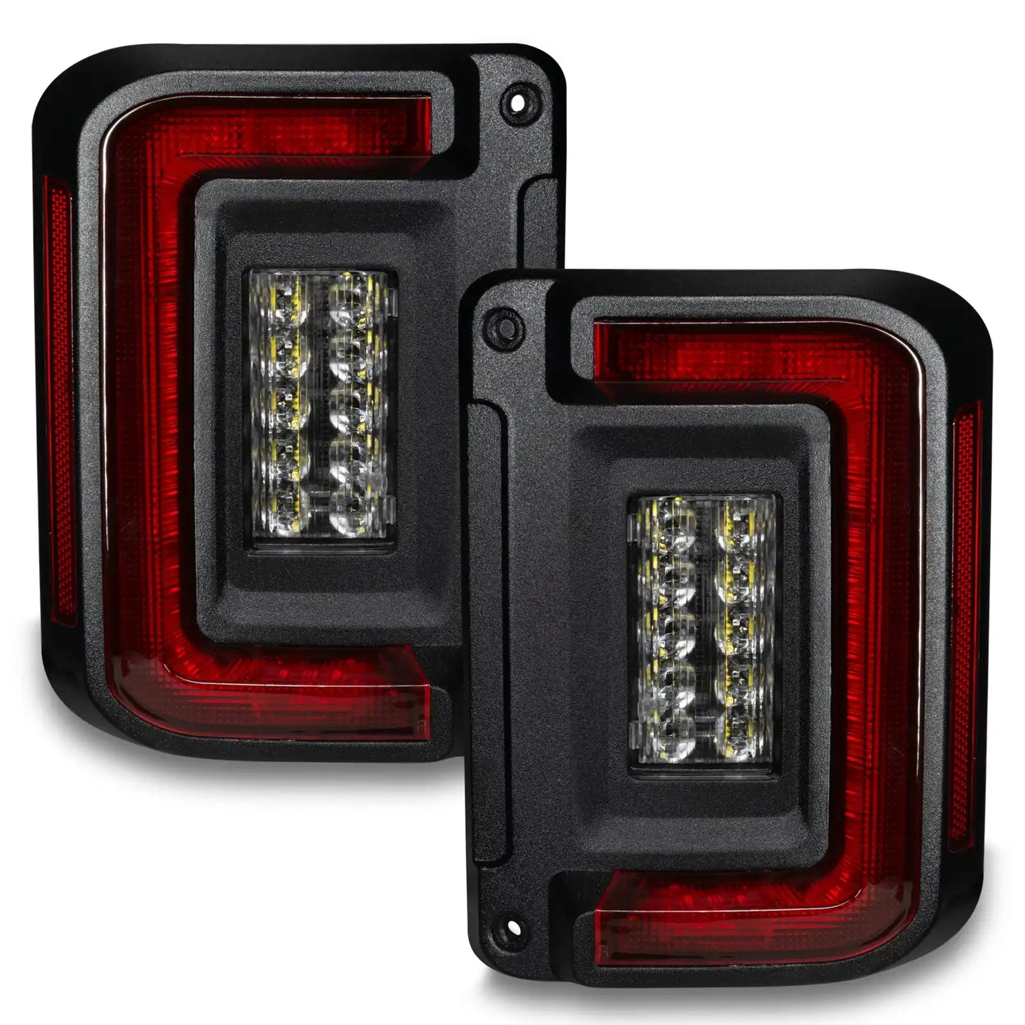 Oracle - Flush Mount LED Tail Lights - 2007-2017 Jeep Wrangler JK - 5891-504