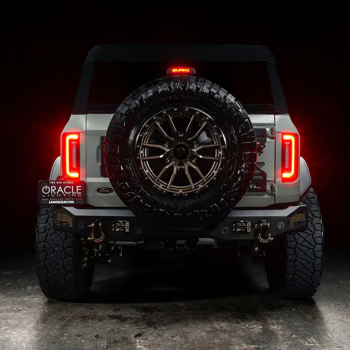 Oracle – Flush Style Lensless LED Tail Lights Red Lens – Fits 2021–2025 Ford Bronco – 5892-504