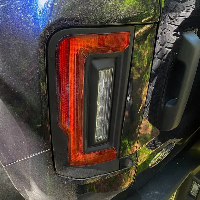 Oracle – Flush Style Lensless LED Tail Lights Red Lens – Fits 2021–2025 Ford Bronco – 5892-504